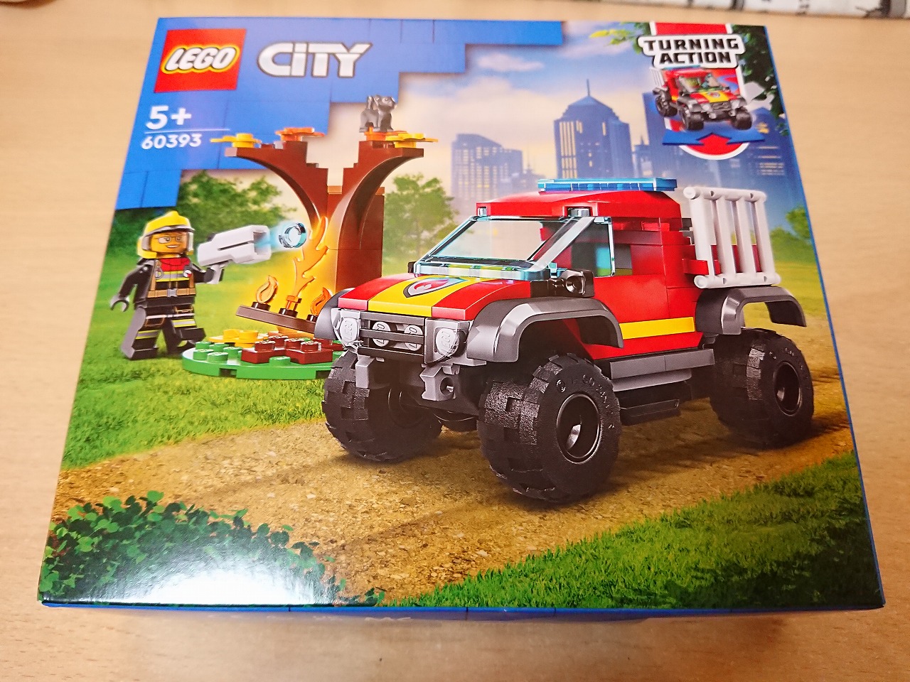 レゴ(LEGO) シティ オフロード消防車 60393 を作ってみた | 人生がたりない