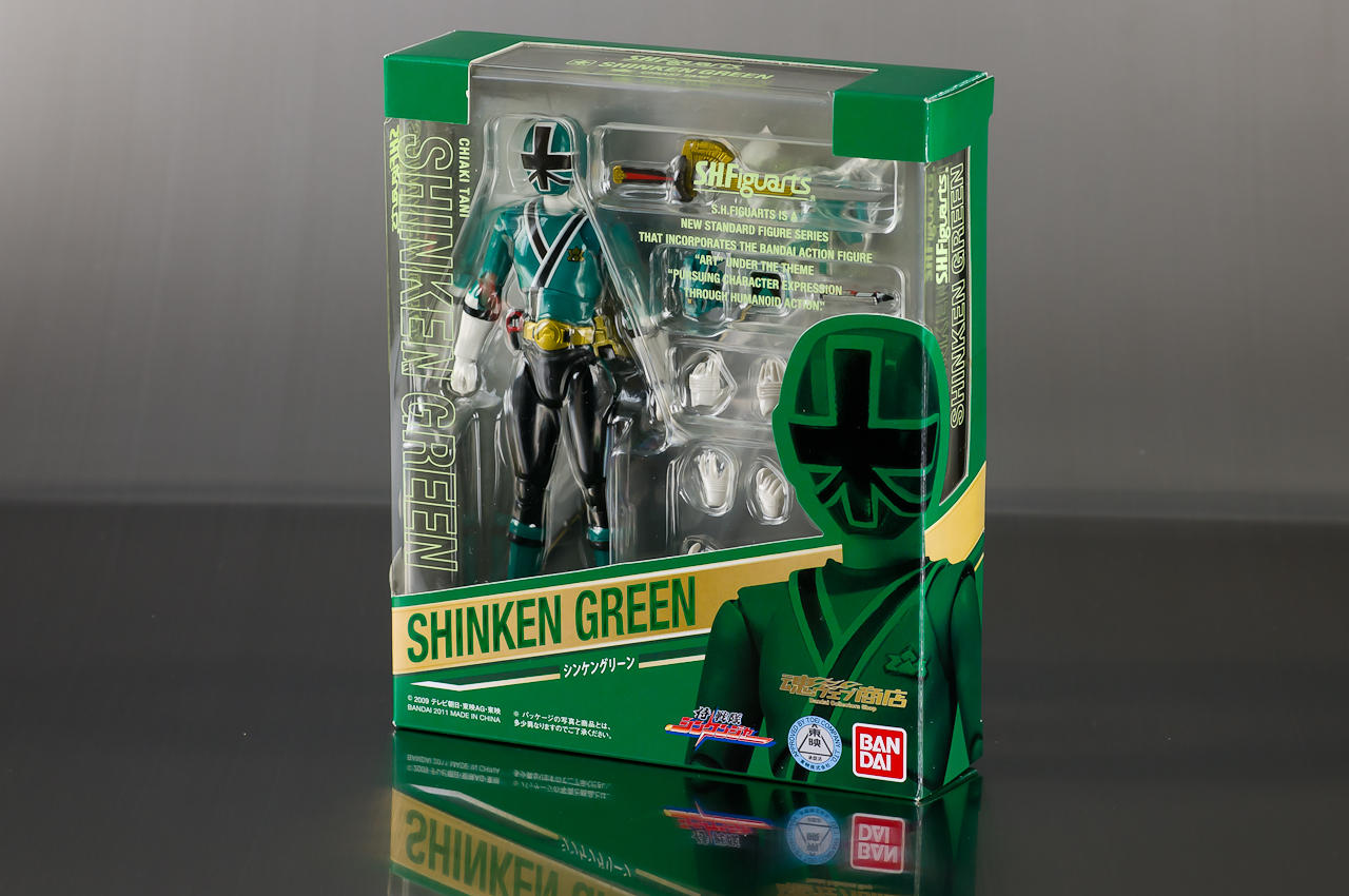 レビュー】 バンダイ 魂ウェブ商店 限定商品 S.H.Figuarts シンケン