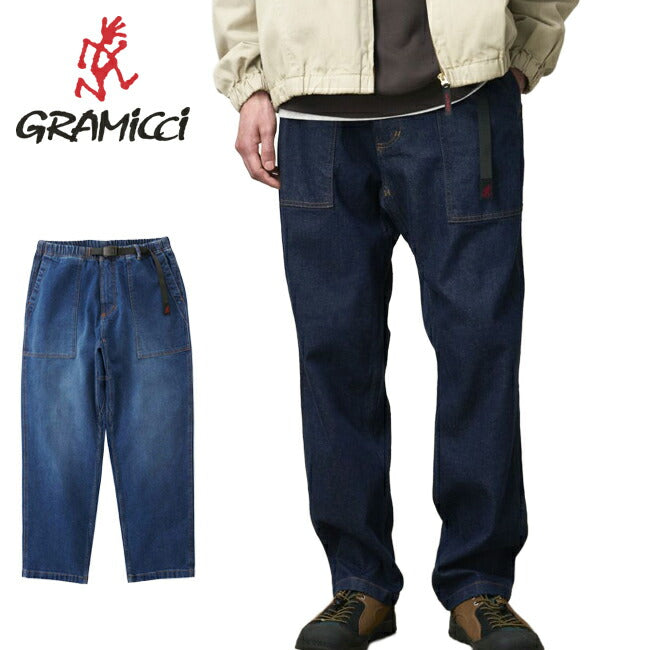Gramicci グラミチ STRETCH DENIM LOOSE TAPERED RIDGE PANT