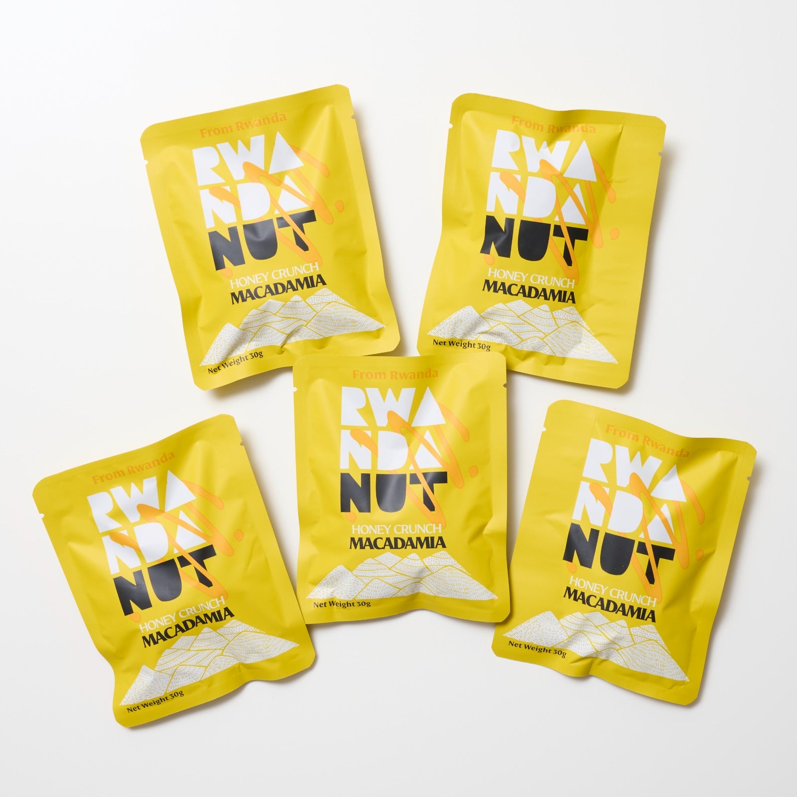 マカダミアナッツ・ハニークランチ味（5袋入り） – OSTI - AFRICAN STORIES