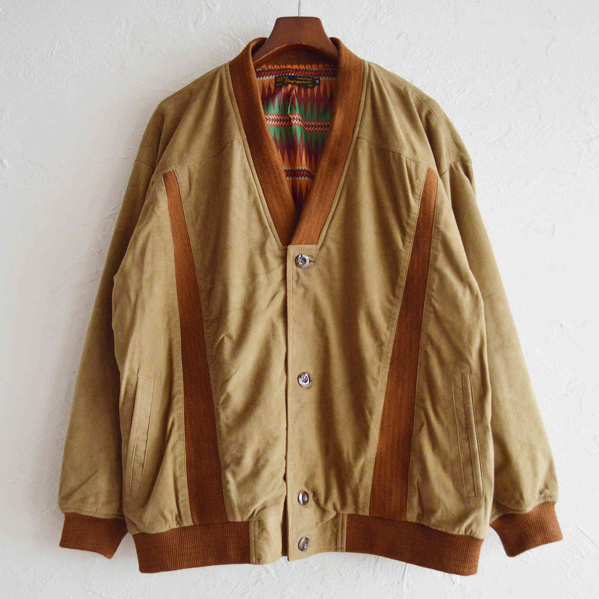 Nasngwam. ナスングワム / ROOT LEATHER CARDIGAN ルートレザー