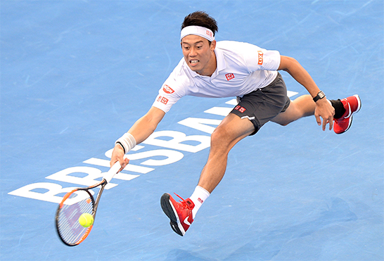ナイキ テニス☆錦織圭 プロ10年目の”お色直し” シューズをナイキに