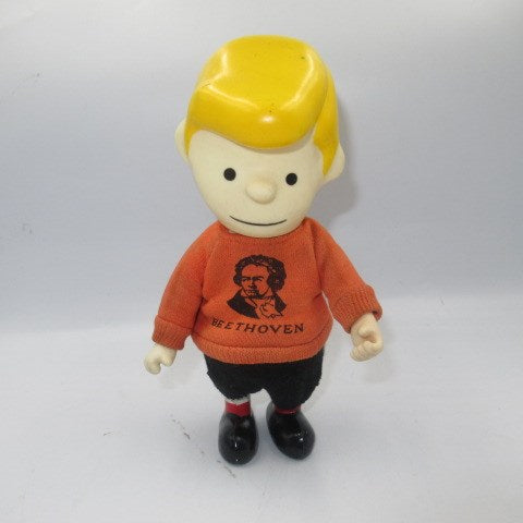 1966年☆60's☆Peanuts☆Snoopy☆Schroeder☆Pocket Doll Figure