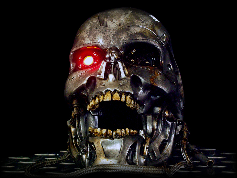 ターミネーター2プロップレプリカ | 未来戦争仕様のバトルダメージ