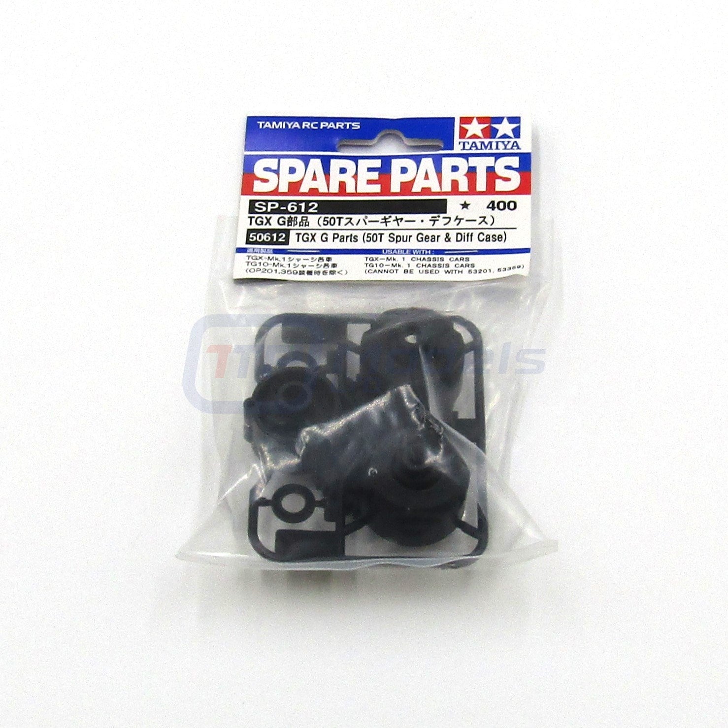 Tamiya 50612/0554008 TGX G Parts (50T Spur Gear & Diff Case
