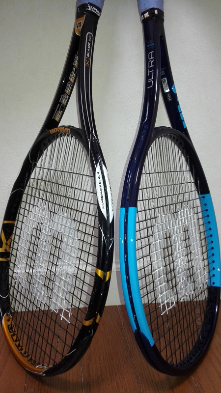 H19とウルトラツアーの比較 - かっ飛ばしテニス