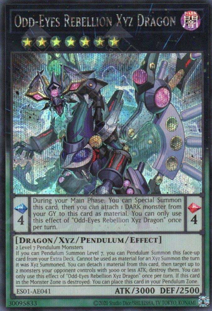 ES01-AE041 Odd-Eyes Rebellion Xyz Dragon (SER) – TCG Corner