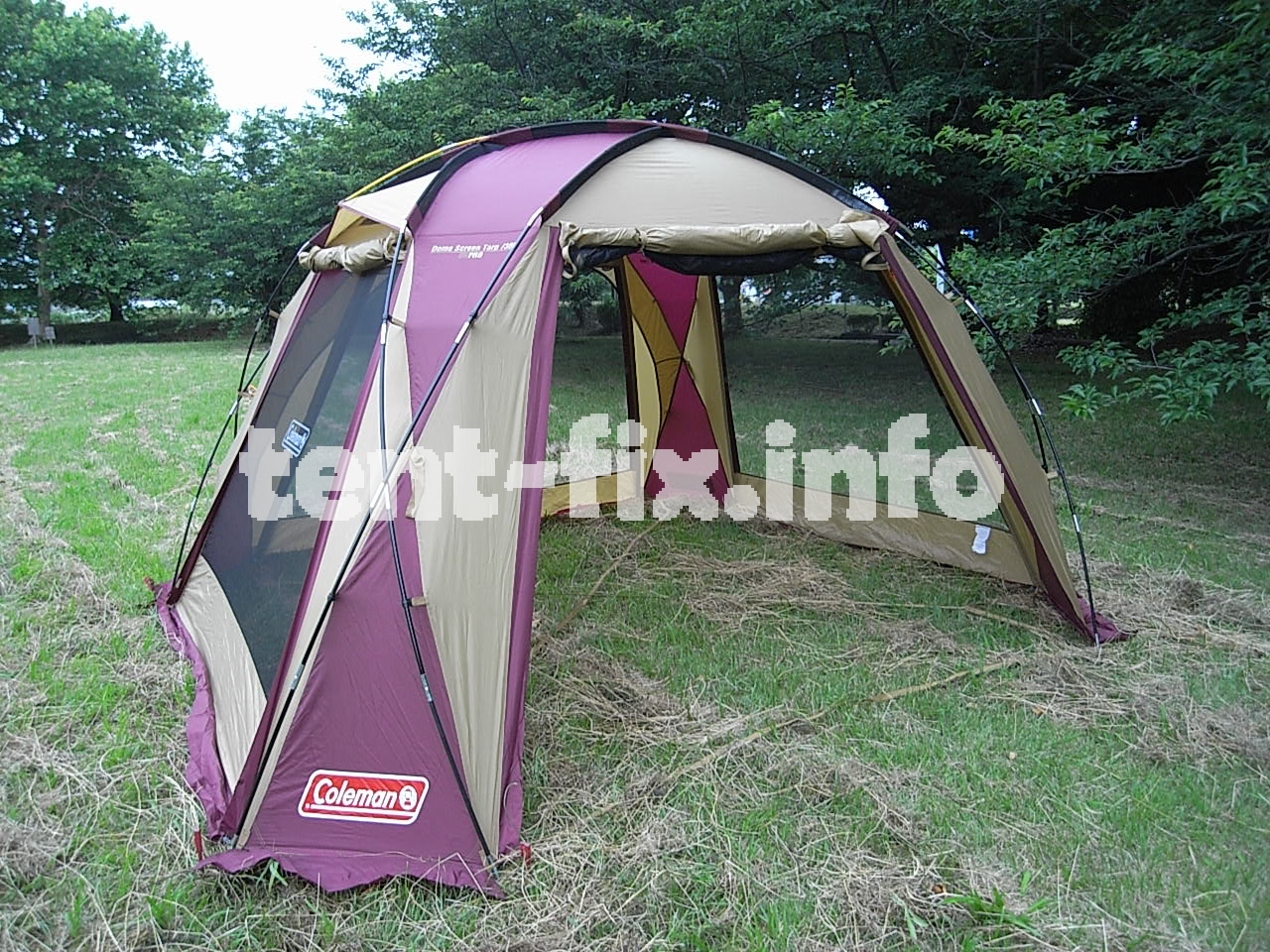 訳あり】ドームスクリーンタープ380 コールマン 訳あり】ドーム