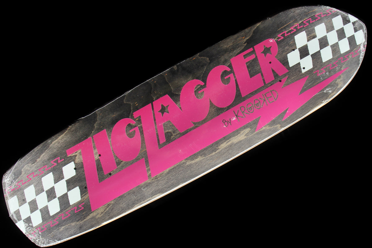 Zagger Black/Pink Deck 8.62