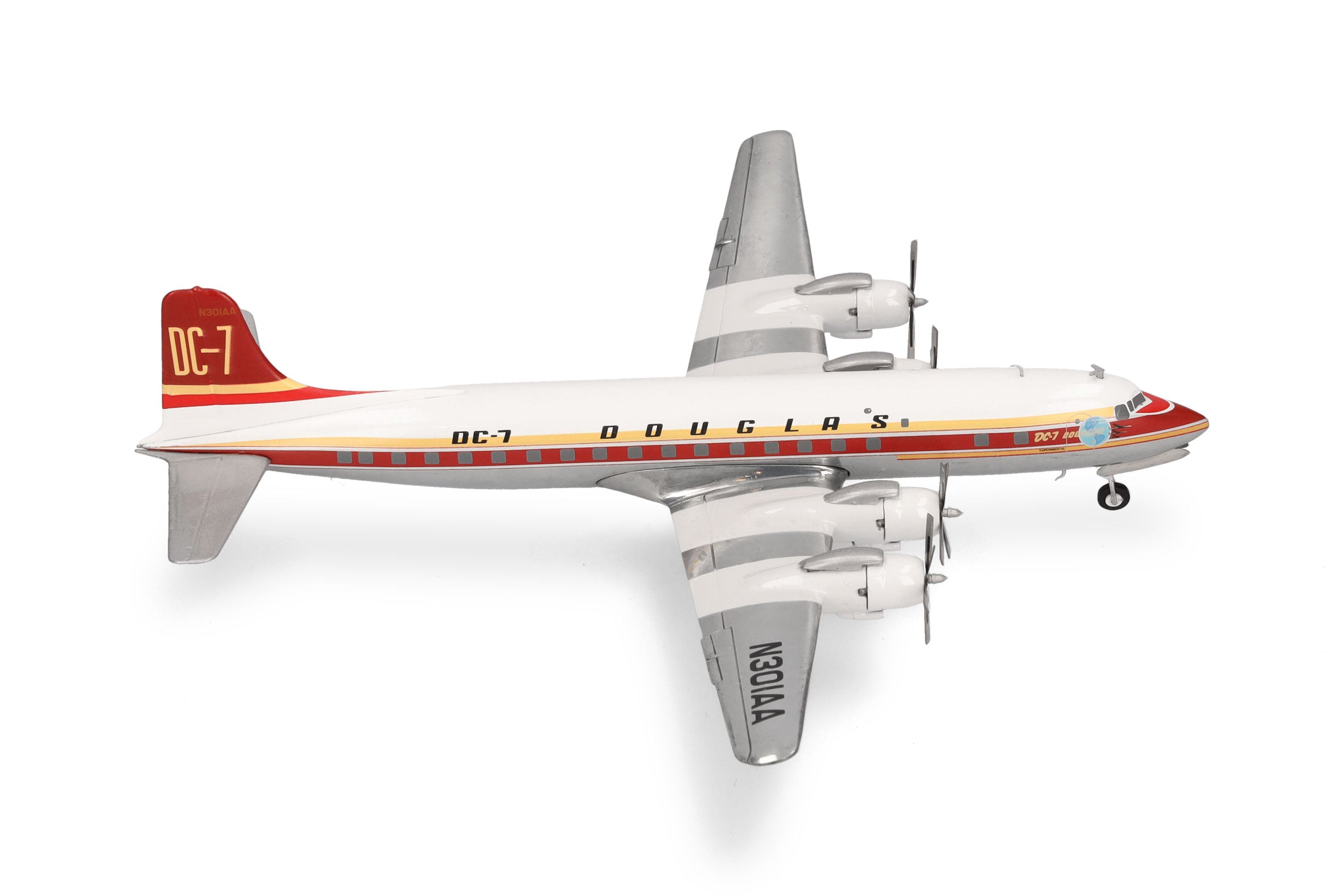 Herpa 1/200 ダグラス DC-8-51 デルタ航空 ダイキャストモデル Herpa 1