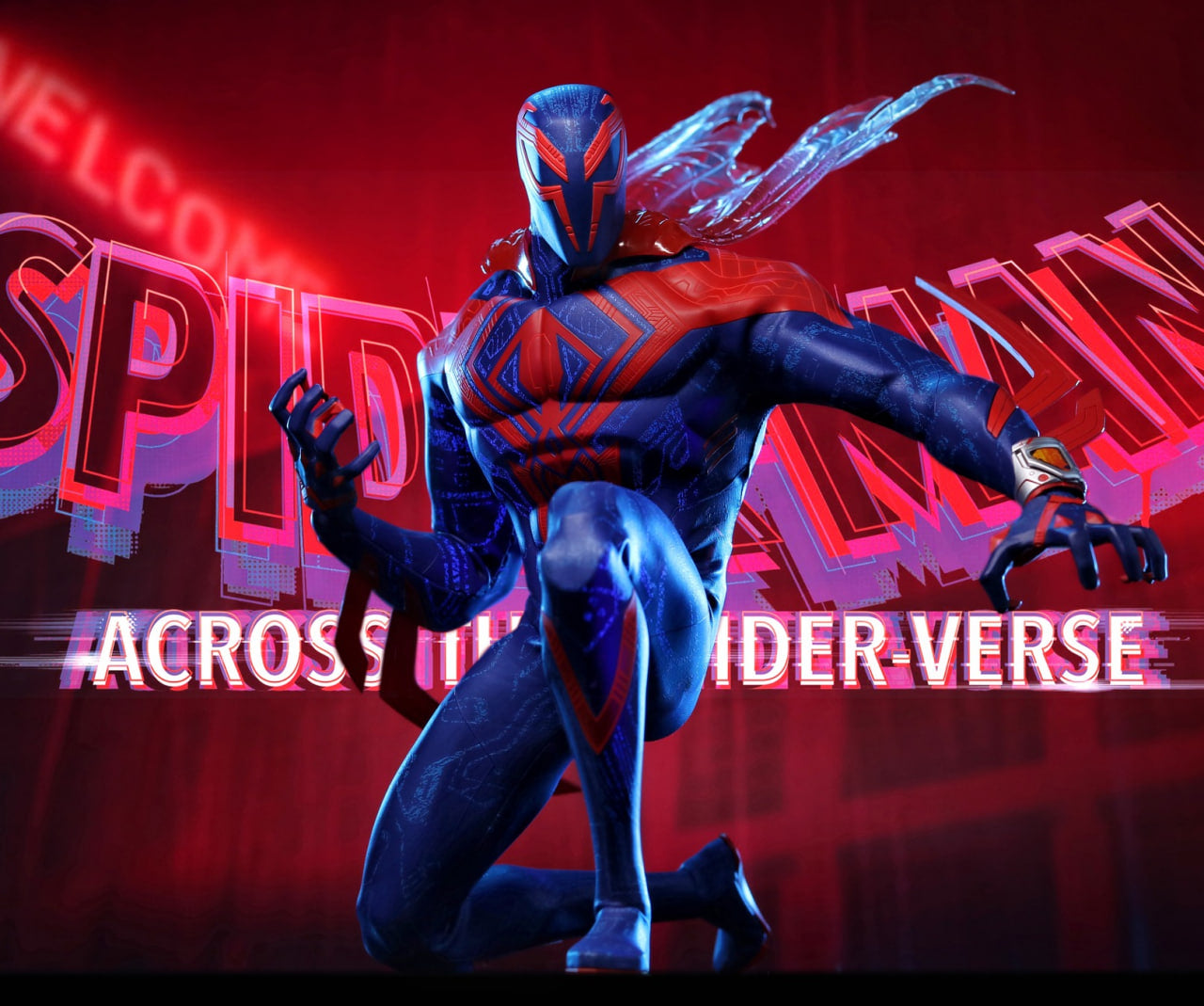 🔥Hot Toys MMS711 Spider Man 2099 Spider-Man: Across the Spider