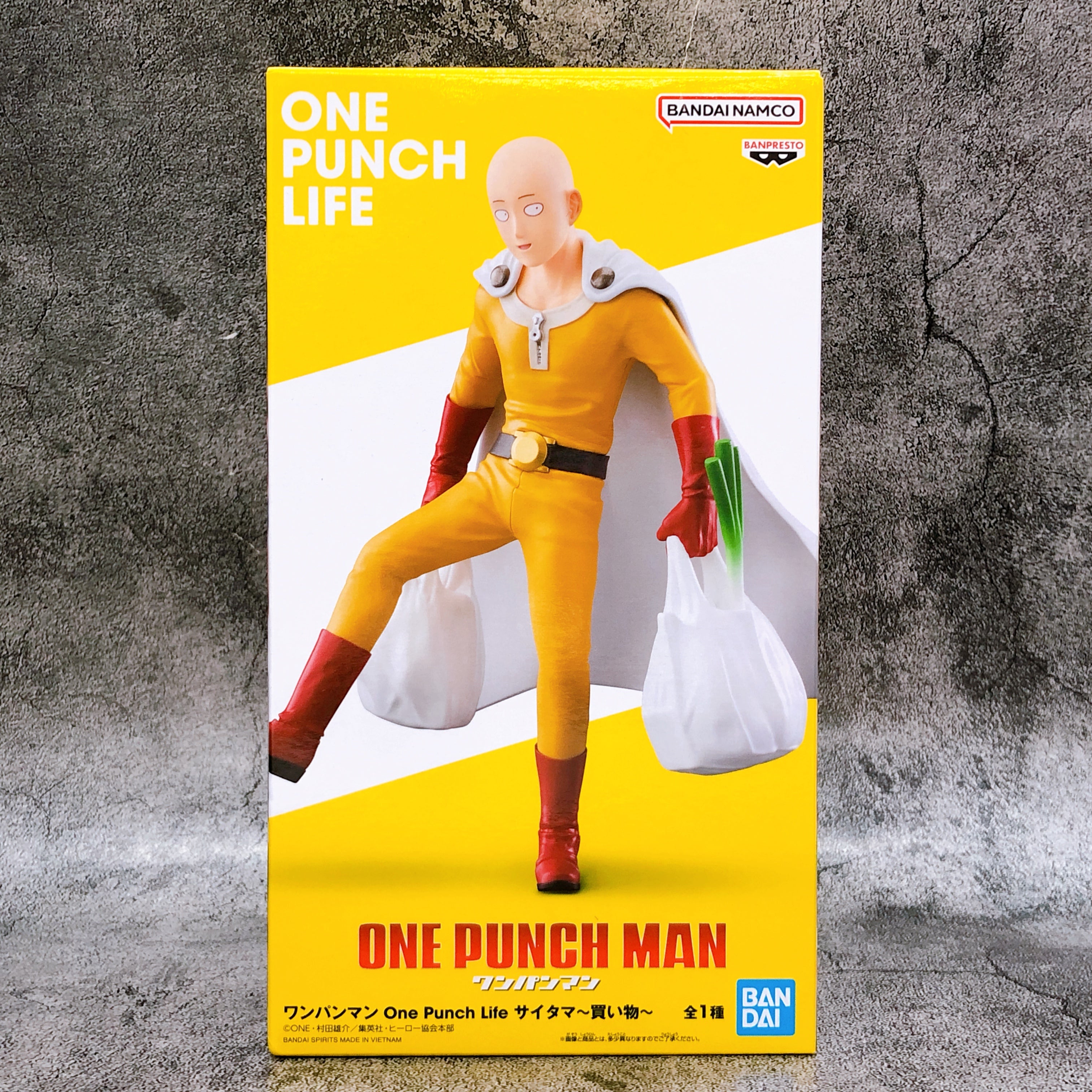 One Punch Man Saitama Shopping One Punch Life Figure BANPRESTO Sealed