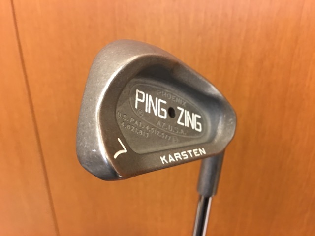 クラシックな【PING ZING アイアン】は驚きの直進性を持つ