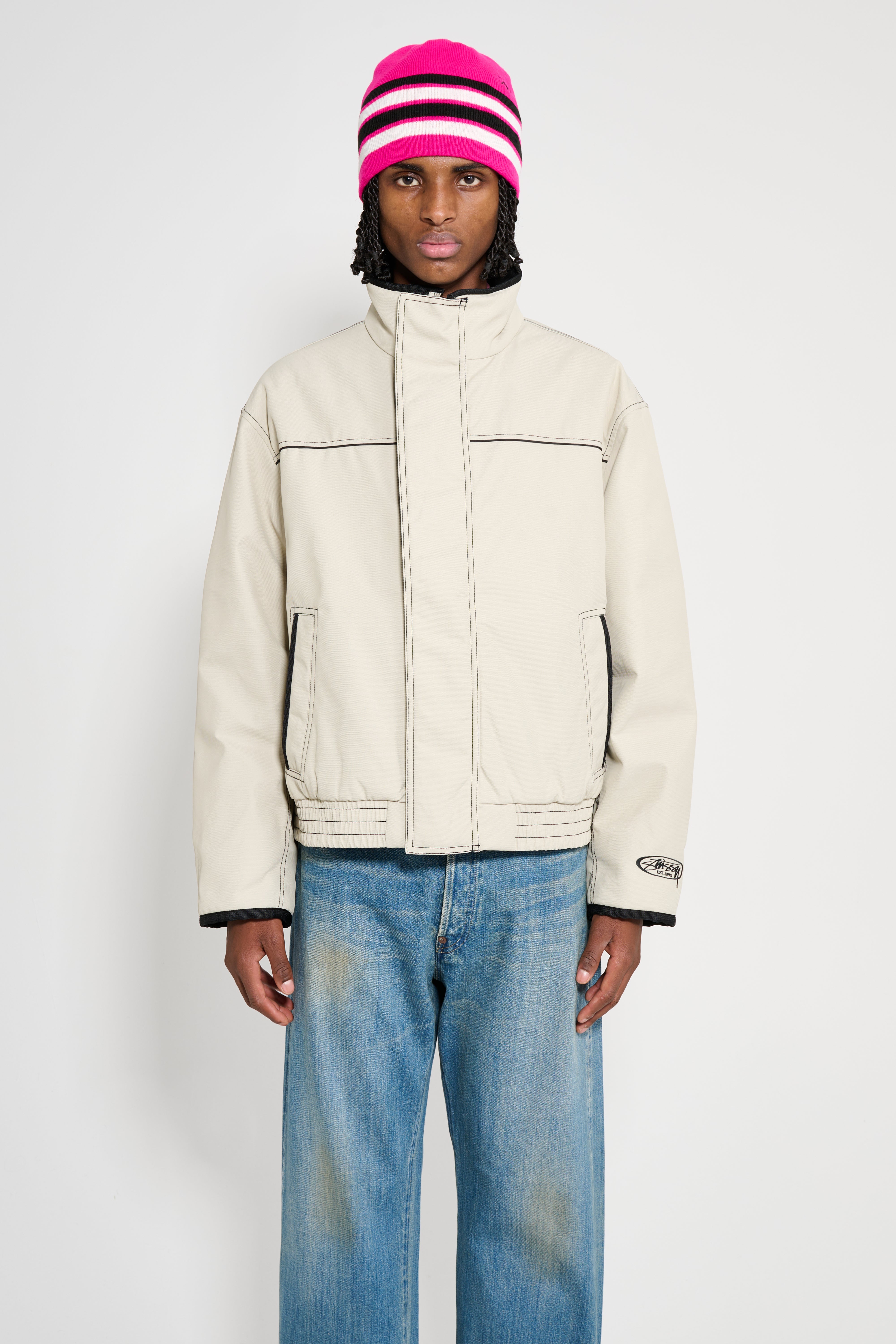 Stüssy Insulated Built Jacket Sand – Très Bien