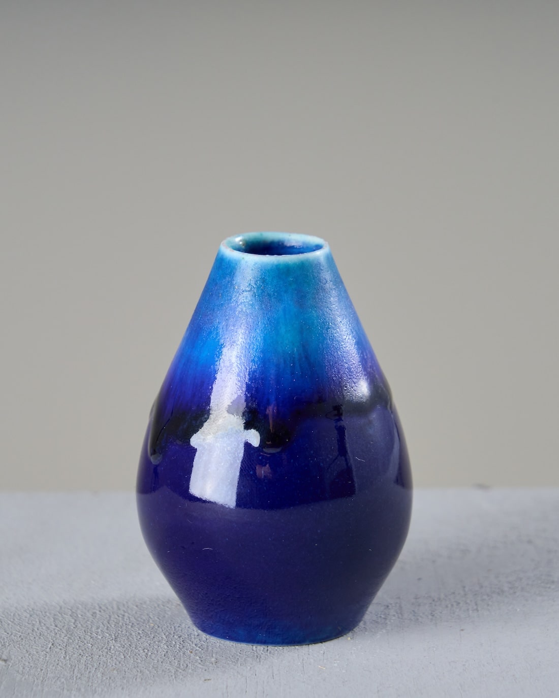 フラワーベース］セラミックベース クレイン ブルー商品ページ - 土と