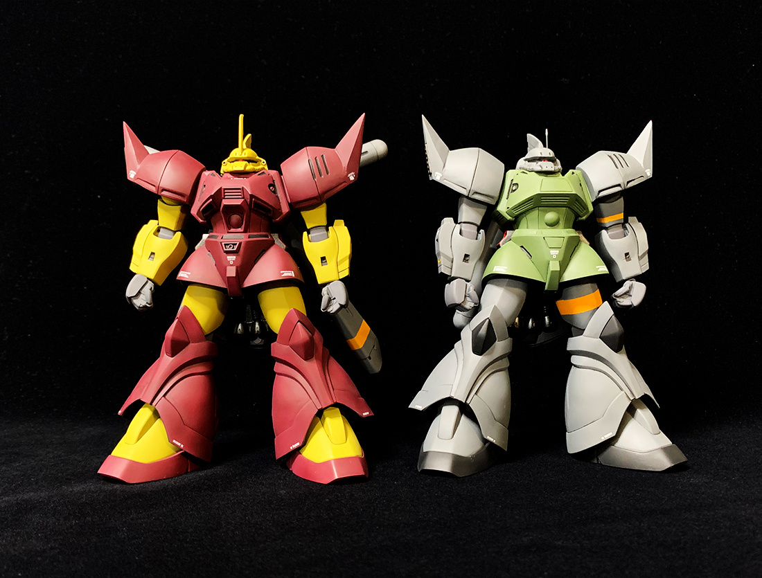 HGUC MS-14F ゲルググマリーネシーマ機及び量産機をつくる。 – UC