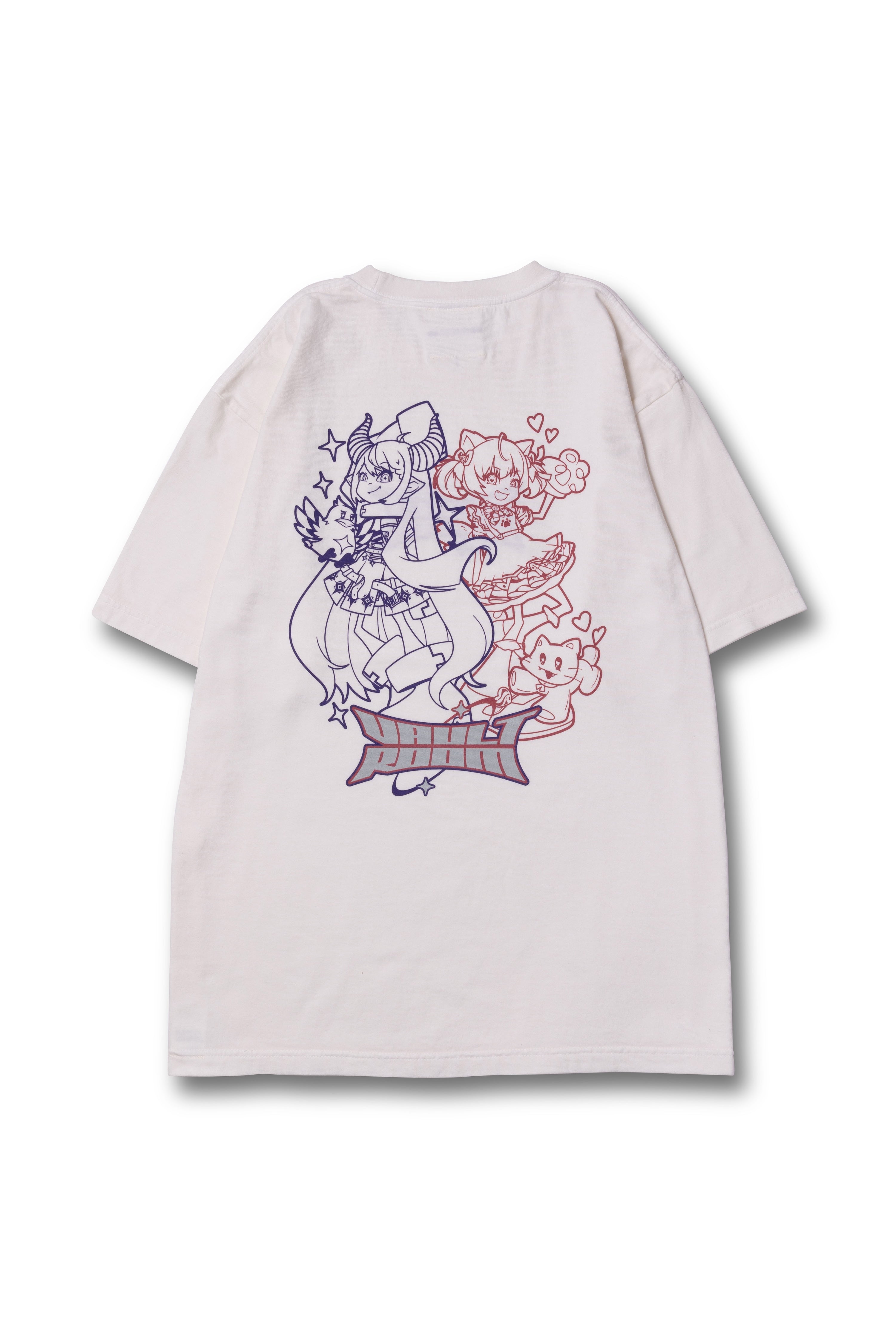 LAPKARU CARTOON TEE / OFF WHITE – VAULTROOM