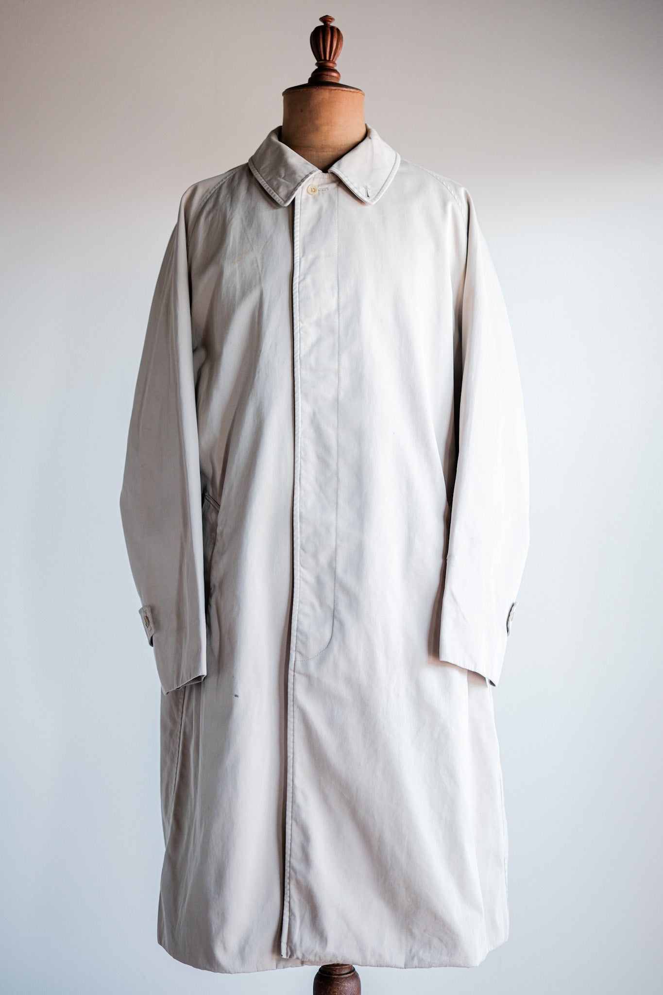 70's】Vintage Aquascutum Single Raglan Balmacaan Coat C100 Size.42REG