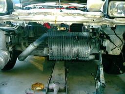 1JZ純正インタークーラー流用加工取付