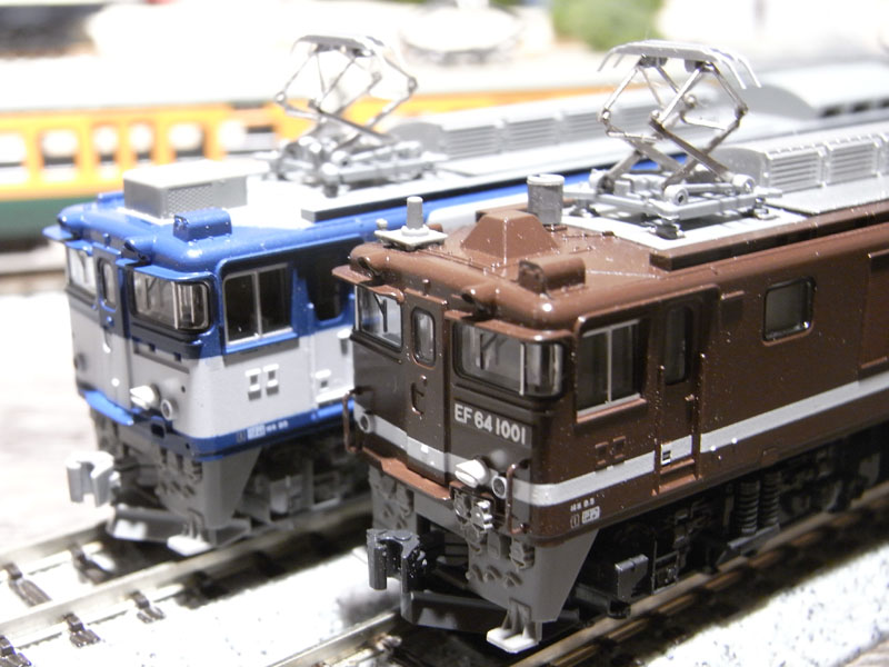 KATO EF64 1001号機 茶 | LRM : 鉄道模型 ジオラマ レイアウトと車両工作