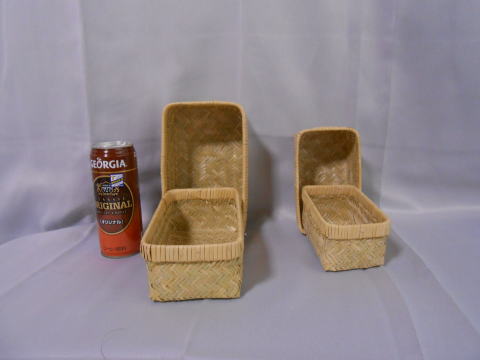 鳥越竹細工」弁当箱とミニ弁当