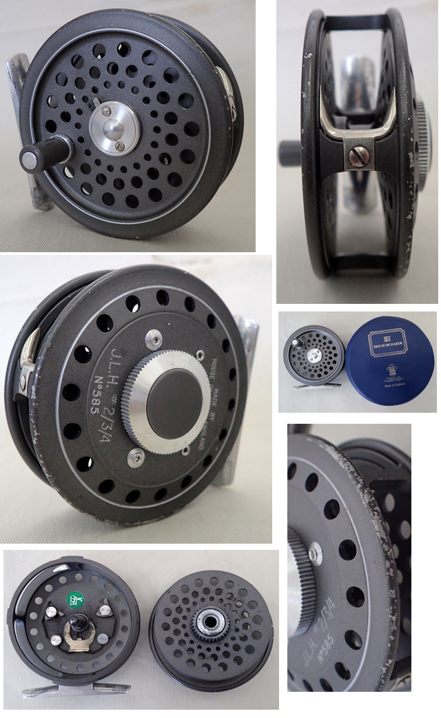 ハーディ、フライリール 金属製 収納袋付き.JLH ULTRALITE #5