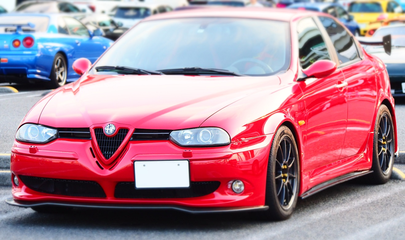 アルファロメオ 156 GTA】XYZ車高調 TS TYPEを装着して頂きました