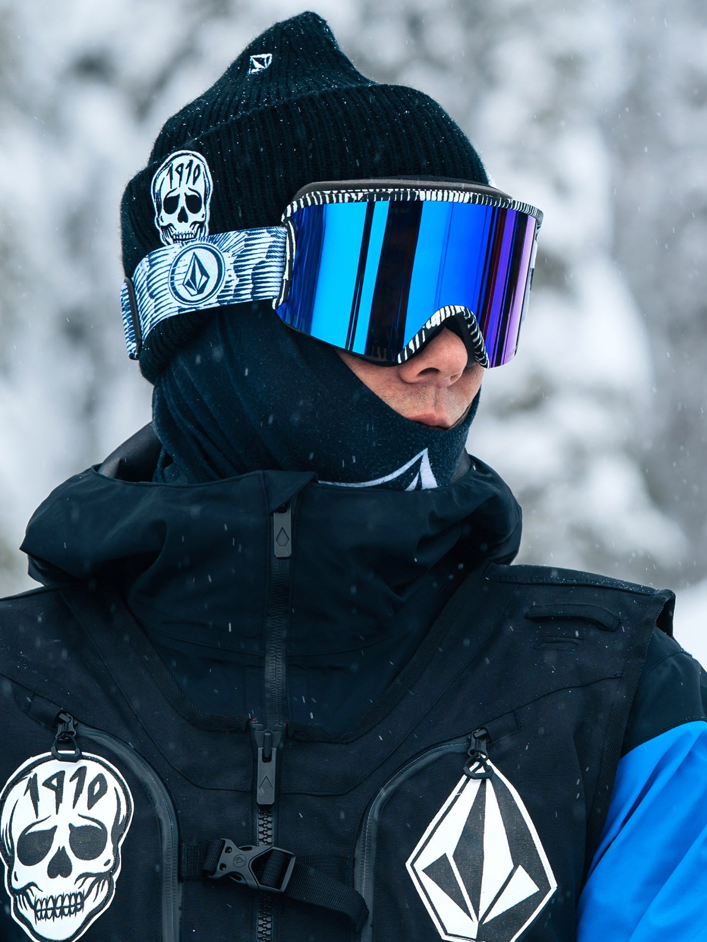 Garden Jamie Lynn Goggle (+ Bonus Lens - Yellow) - BLUE CHROME