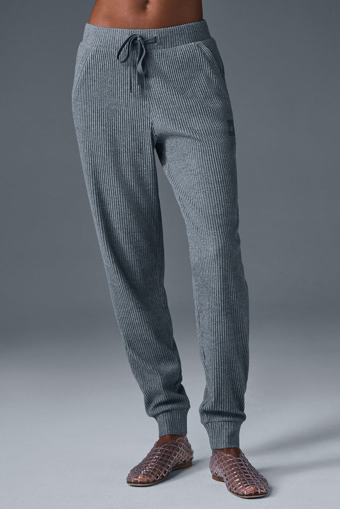 Muse Sweatpant - Steel Grey Heather | ALO