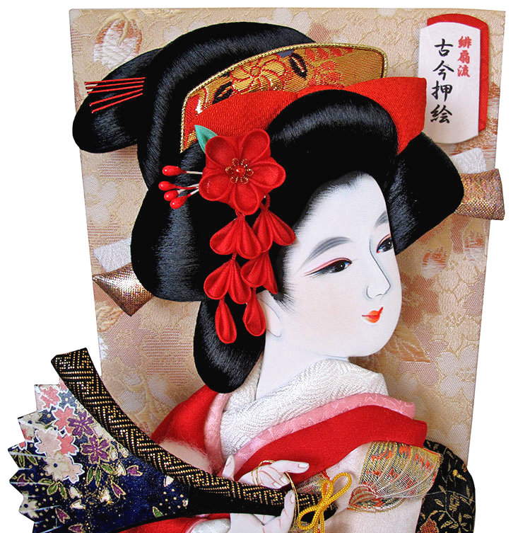 娘道成寺の羽子板