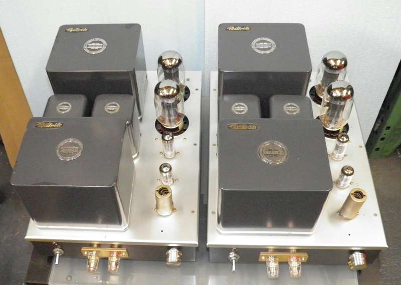 KT88 PP モノパワーアンプ×2台 タムラ製作所 TAMURA F2012トランス使用