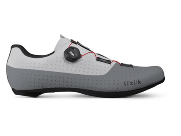 Bikeshoe4u - FIZIK TEMPO OVERCURVE R4 Grey/Red – Bikeshoe4u.com