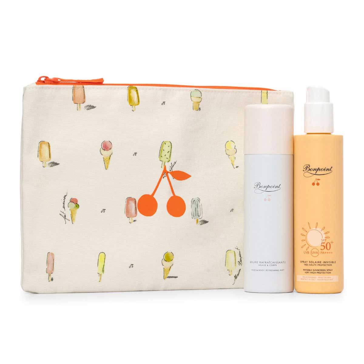 タグ付き未使用】ボンポワン バニティポーチ バリース(M)ゴールド