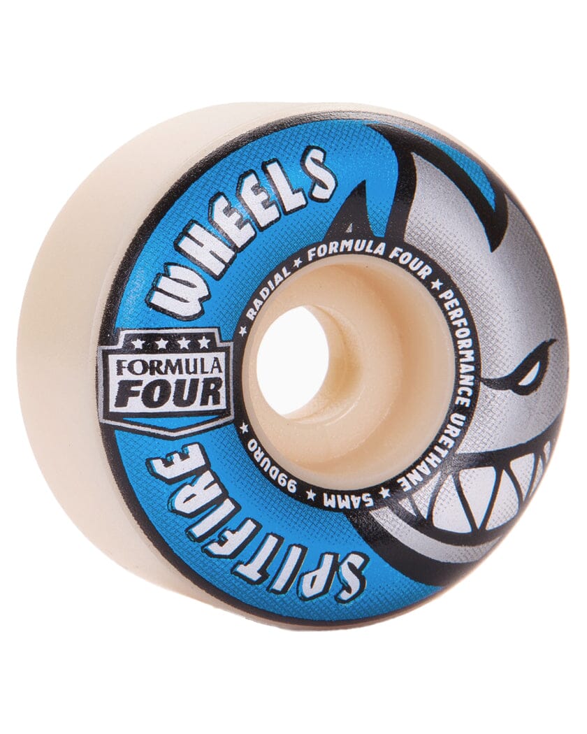 Spitfire Formula Four Radials Skateboard Wheels 53MM 99D – Braille