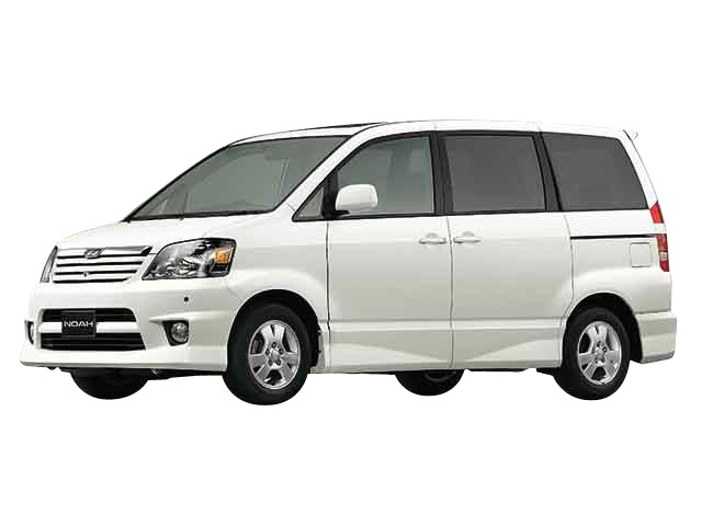 トヨタ ノア 2.0 X 4AT (2001年11月～2003年07月)カタログ・燃費