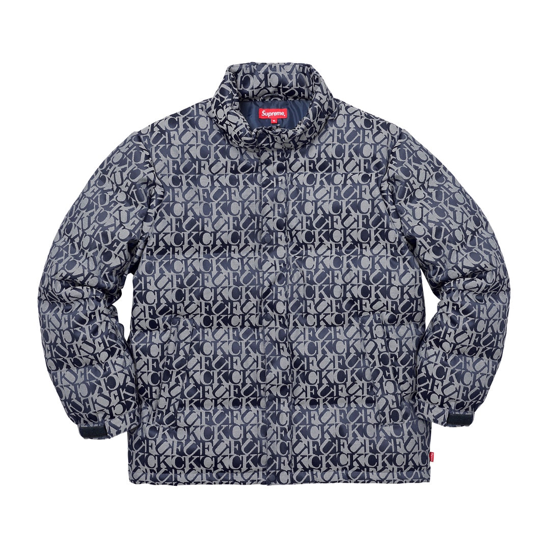 Supreme Fuck Jacquard Puffy Jacket – CRUIZER