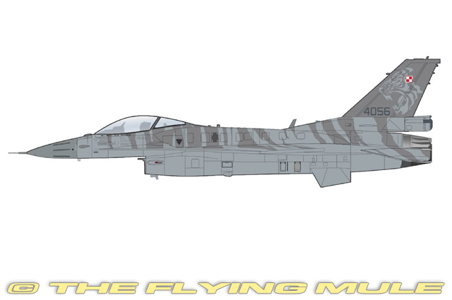 F-16C Fighting Falcon 1:72 Diecast Model - Hobby Master HM-HA38072