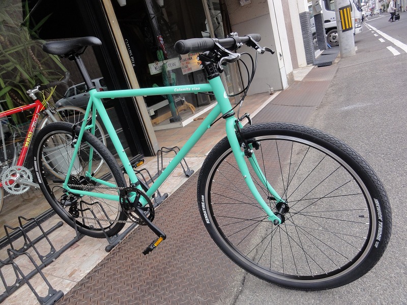 引取希望 calamita ciao ロードバイク 26インチ クロモリフレーム
