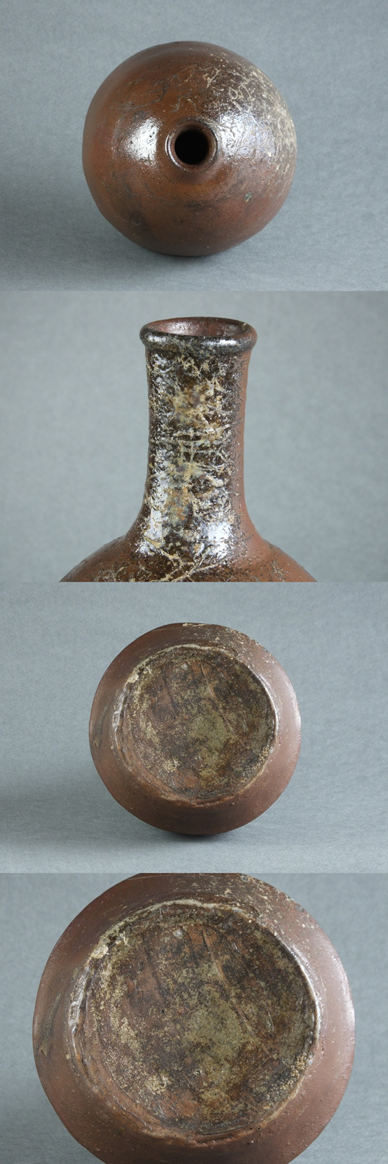 古童 - 丹波 赤土部釉 徳利 | 古美術品専門サイト fufufufu.com