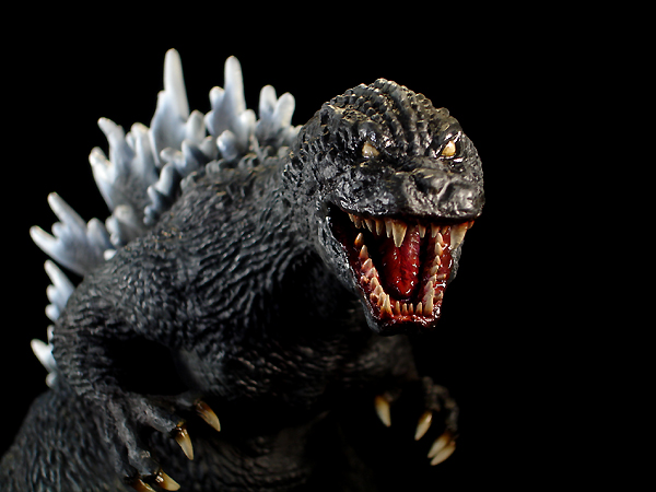 □ウエストケンジ 石井勝巳リアルコレクションNo.1 GMKゴジラ 完成品□
