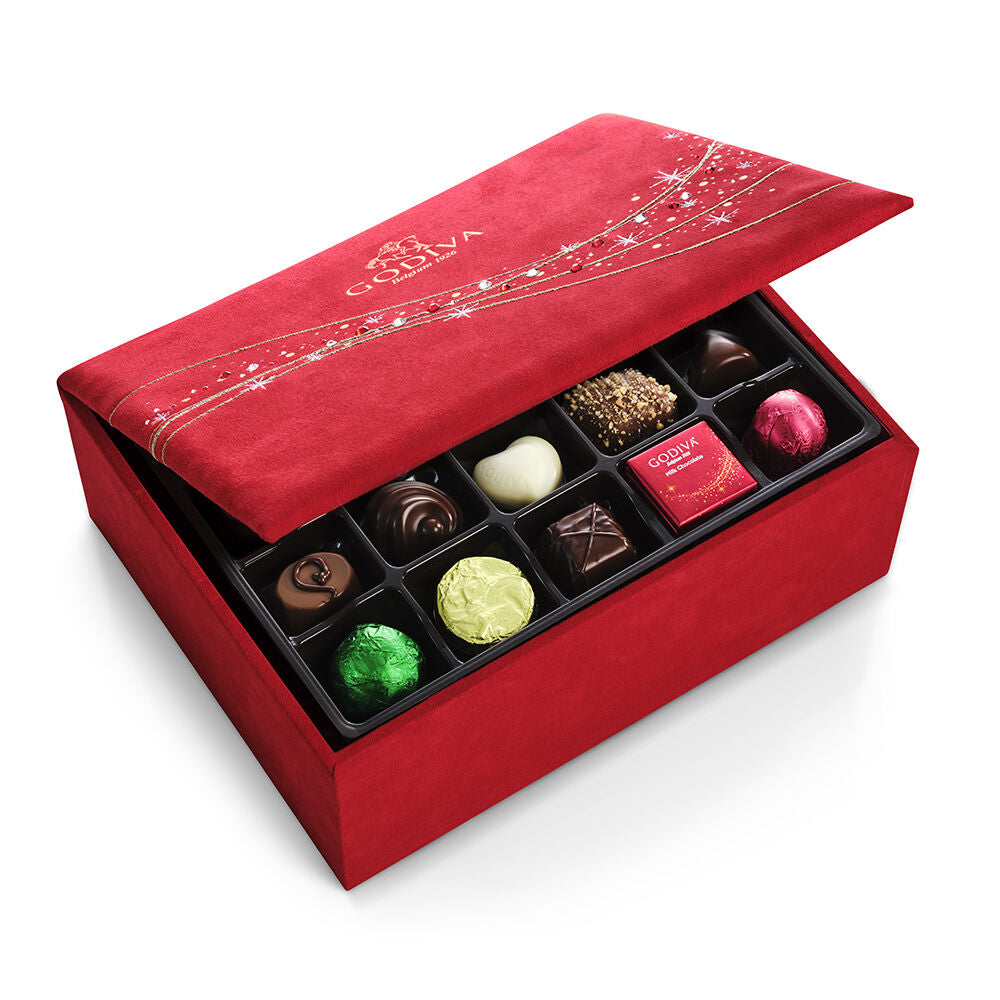 Holiday Luxury Chocolate Gift Box, 44 pc. | GODIVA – GODIVA