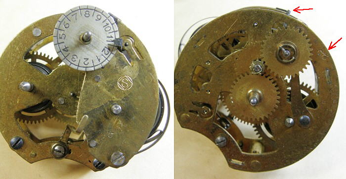 精工舎／No.810唐草ビー目覚まし時計