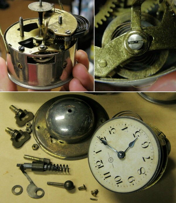 精工舎／No.810唐草ビー目覚まし時計