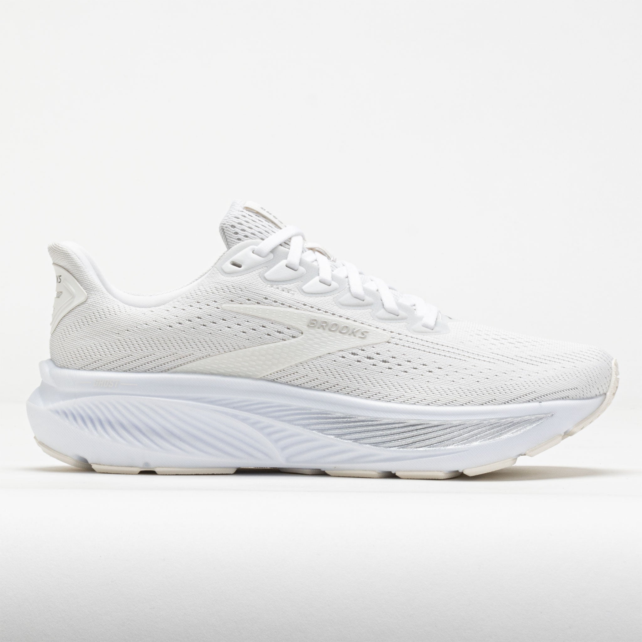 Brooks Ghost 17 Women's White/White/Grey – Holabird Sports