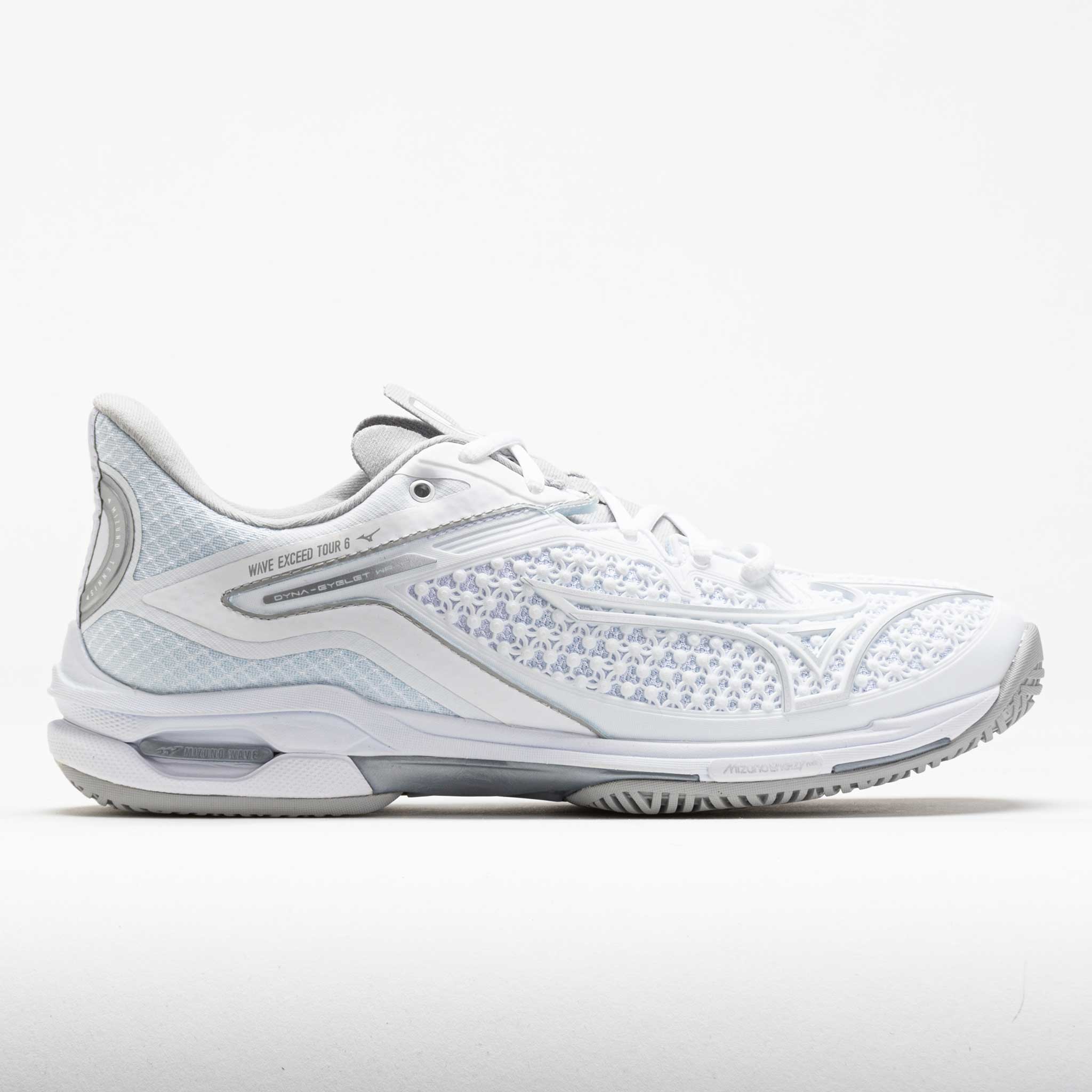 Mizuno Wave Exceed Tour 6 AC Women's White/Silver – Holabird Sports