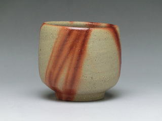 山本雄一 緋襷（ひだすき） ぐい呑