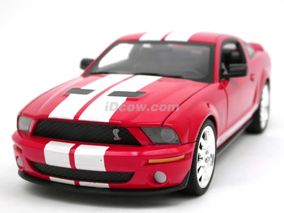 2007 Ford Mustang Shelby GT500 diecast model car 1:18 scale die