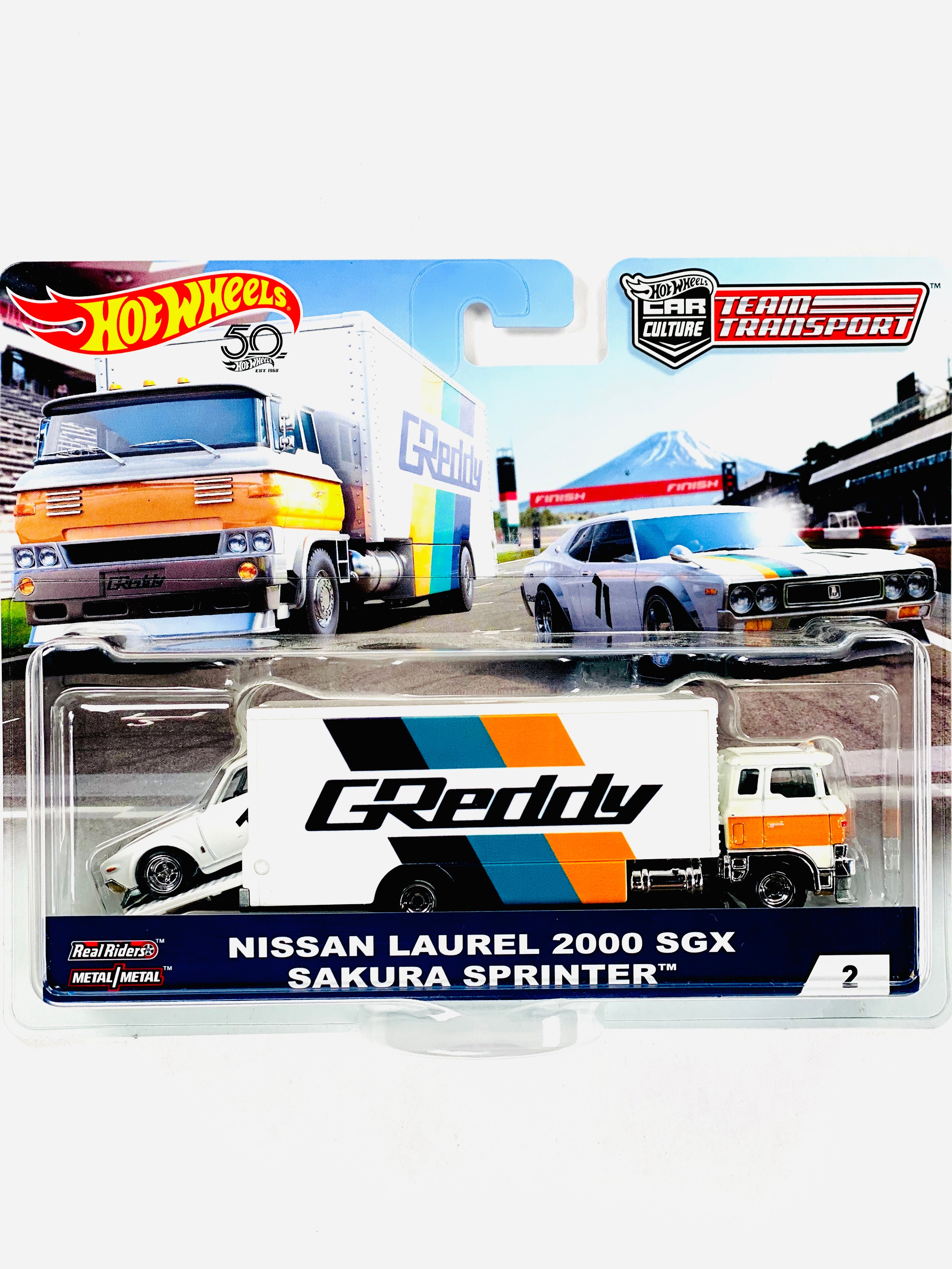 Hot Wheels 2018 Team Transport Nissan Laurel 2000 SGX Sakura