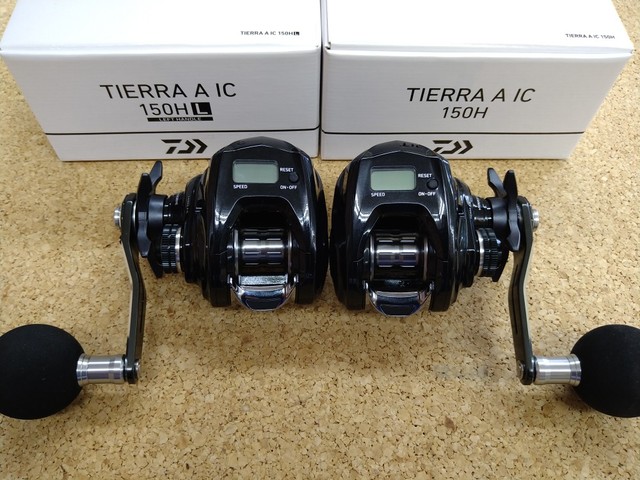 ダイワ ティエラ a ic150H 箱あり pe1.5号 300m テンヤ ダイワ