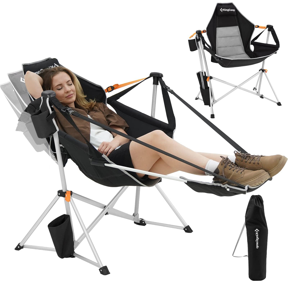 ORCHID C20 Hammock Chair with Footrest – KingCamp